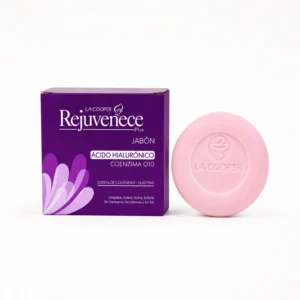 Jabón REJUVENECE Plus Ácido Hialurónico y Coenzima Q10 80g