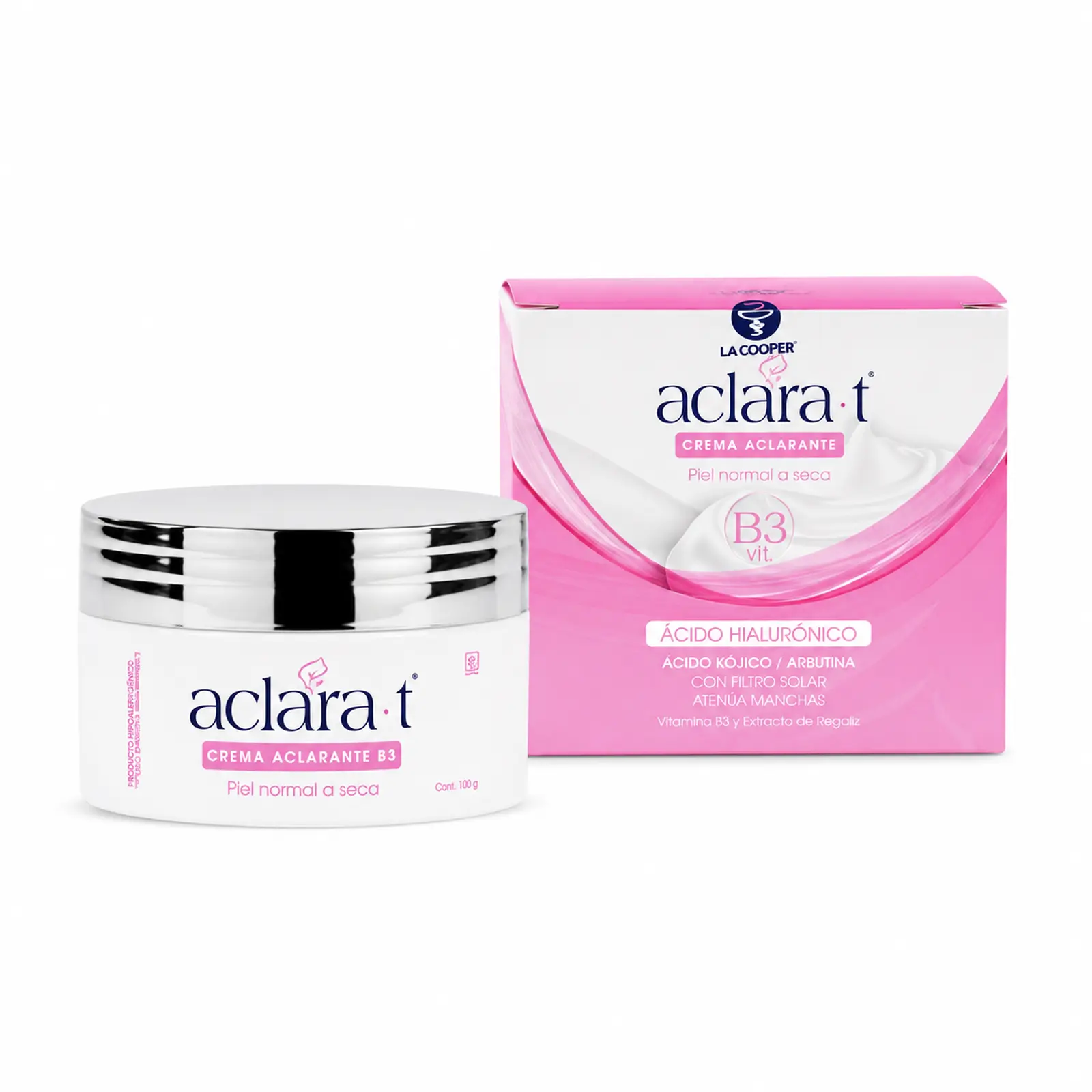 Crema Aclarante B3 Piel Normal a Seca 100 g Aclara-T - Imagen 2