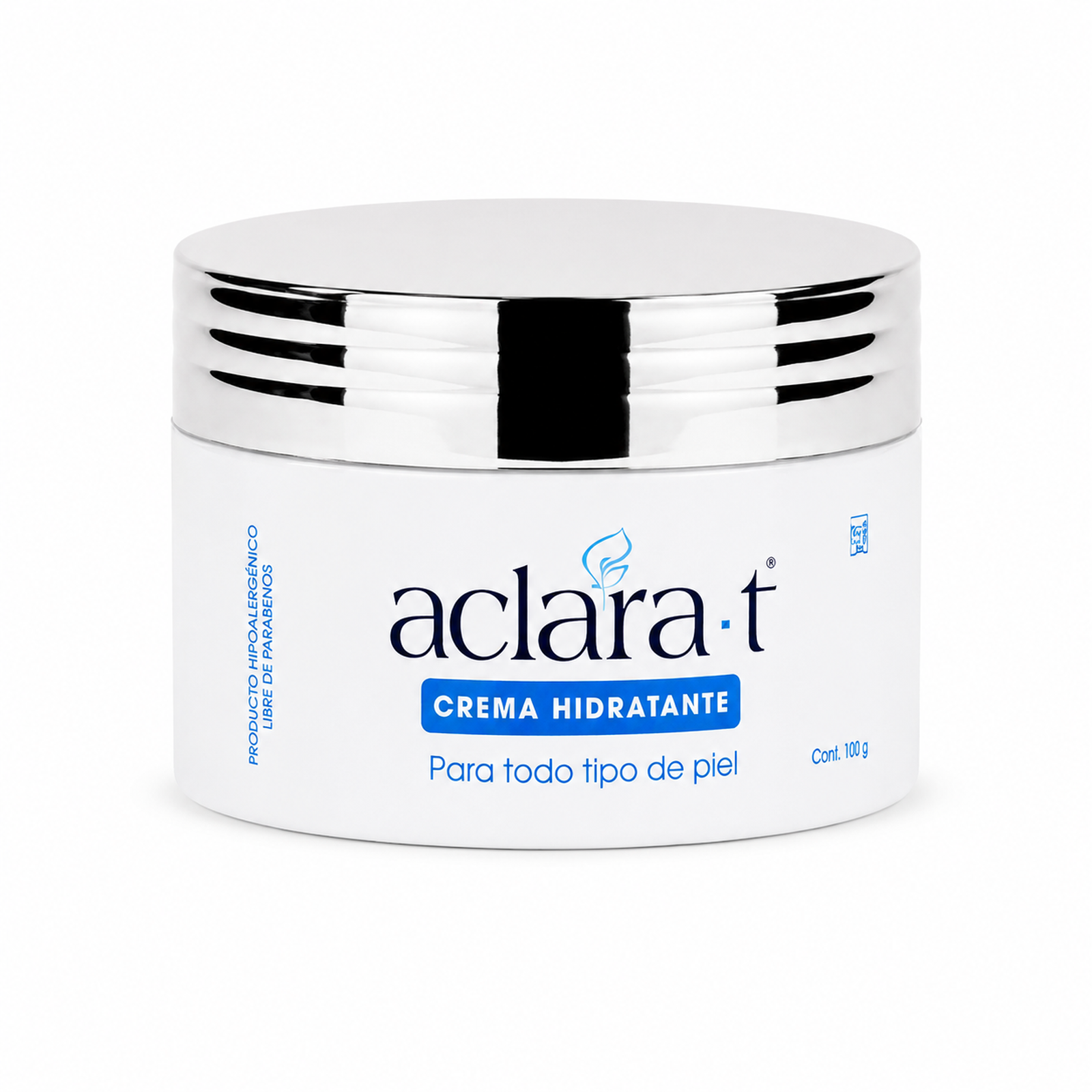 Crema Hidratante B3 Ácido Hialurónico ACLARA-T 100g