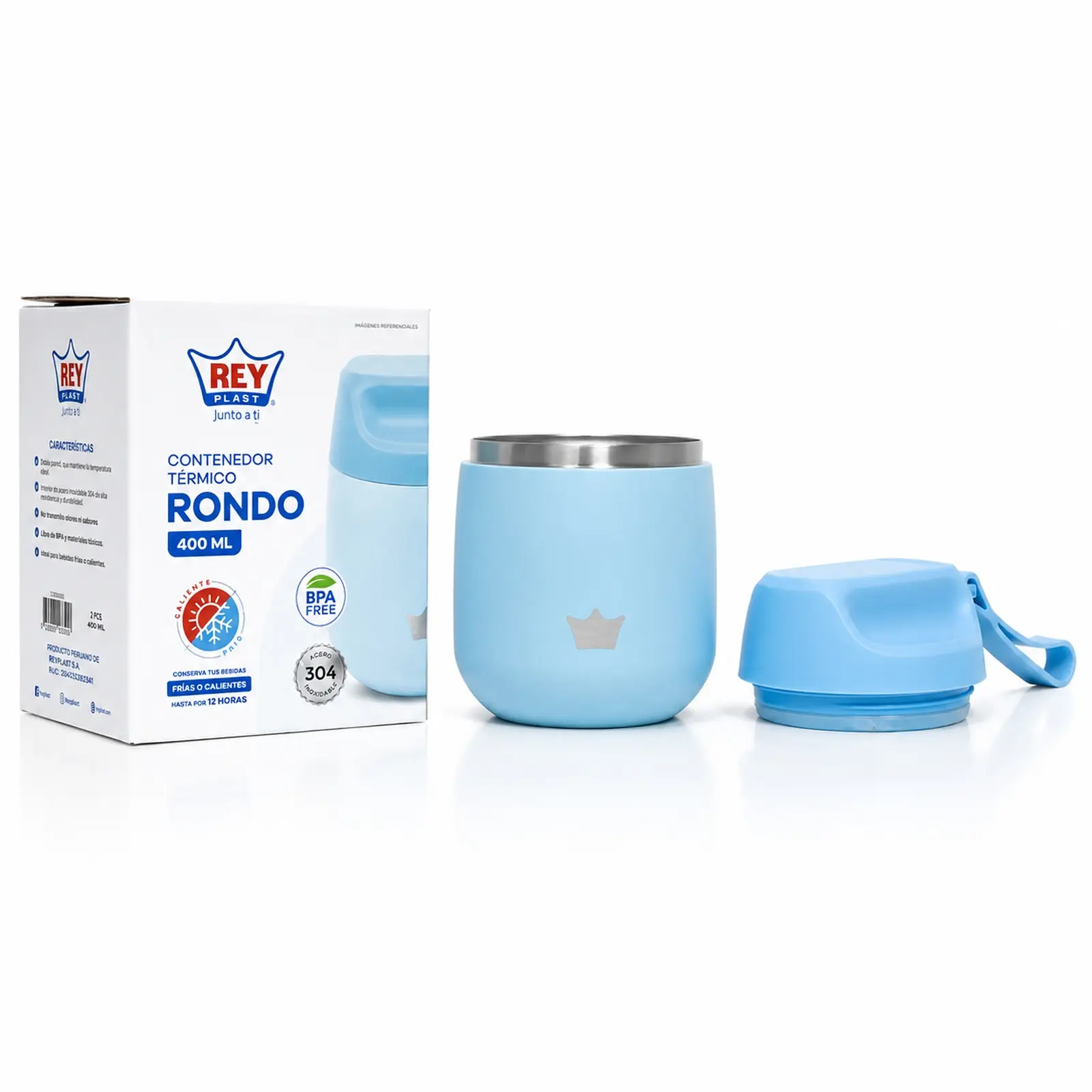 Contenedor Térmico Rondo 400 ml Reyplast - Imagen 2