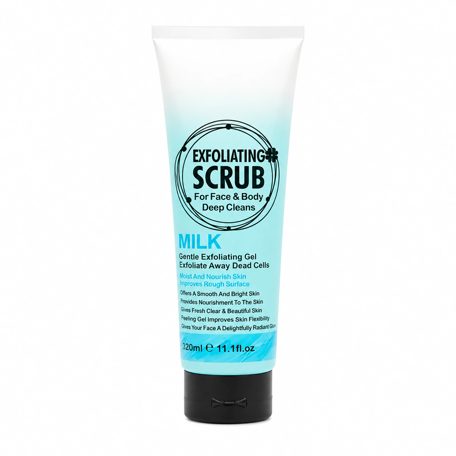 Exfoliante Facial y Corporal Milk WOKALI 320ml