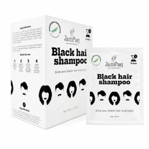 Shampoo JamPaq Cubre Canas Negro 25ml