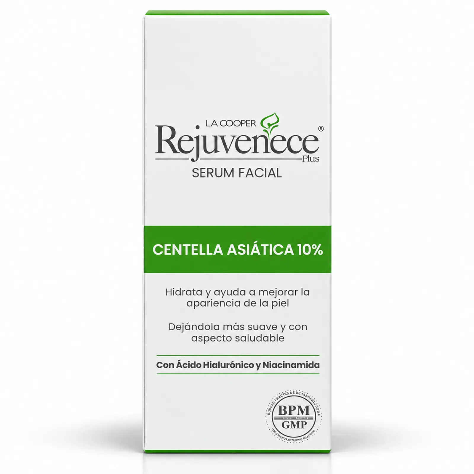 Sérum Facial con Centella Asiática 10% La Cooper Rejuvenece Plus 30 ml